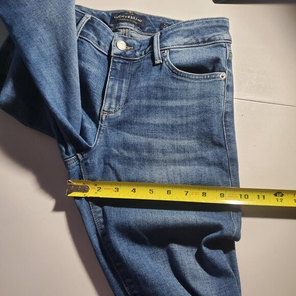 Lucky Brand Lolita Bootcut Sunset Blue 4/27 Candiani Premium Denim - Picture 10 of 16